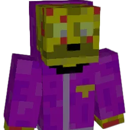 GoldieGames Minecraft avatar bust