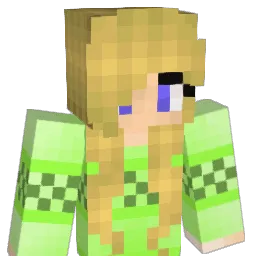 Goldilocksxx Minecraft avatar bust