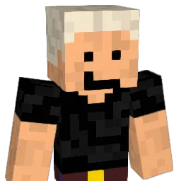 Goldine Minecraft avatar bust