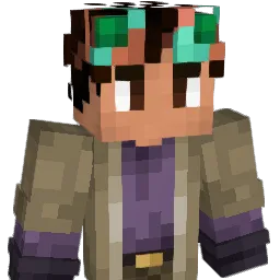 GoldyTop Minecraft avatar bust
