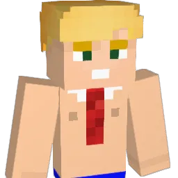 Gonshy Minecraft avatar bust