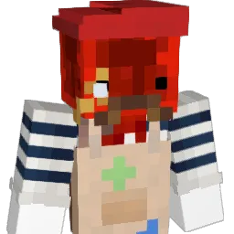 Goobastine Minecraft avatar bust