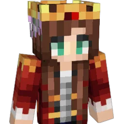 GoodQueen Minecraft avatar bust