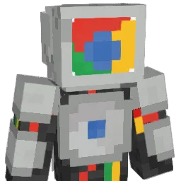 GoogleChromebook Minecraft avatar bust