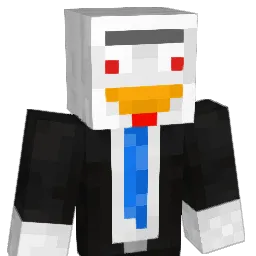 Goosefied Minecraft avatar bust