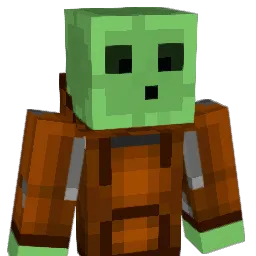 Gopssy Minecraft avatar bust