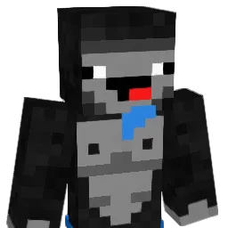 GorillaChad Minecraft avatar bust