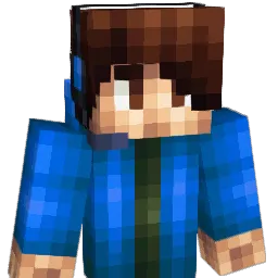 Gornnnnn Minecraft avatar bust