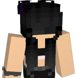 GothCherri Minecraft avatar bust