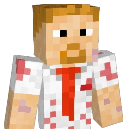 GoulashMan Minecraft avatar bust
