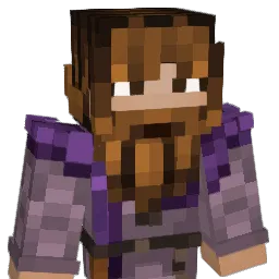 Gr0wl3r Minecraft avatar bust