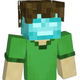 Gr7n Minecraft avatar bust