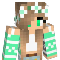 GraceMcraft Minecraft avatar bust