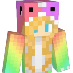 GraceyLu Minecraft avatar bust