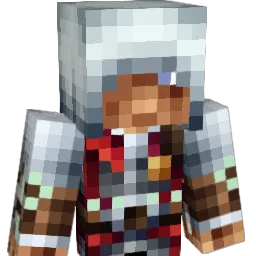 Grandmastermind Minecraft avatar bust