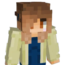 Grandmma Minecraft avatar bust