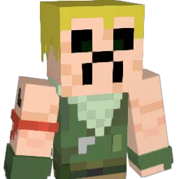 Grappish Minecraft avatar bust