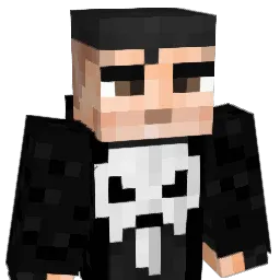 Grarfileld Minecraft avatar bust