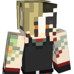 Gratees Minecraft avatar bust