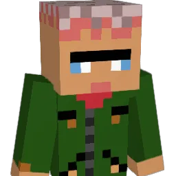 Grautskalle Minecraft avatar bust