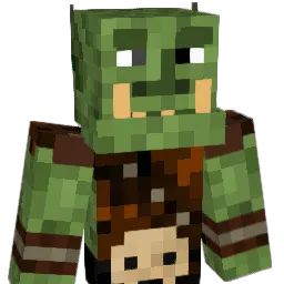 Gravork Minecraft avatar bust