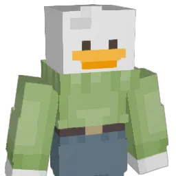 Greciiia Minecraft avatar bust