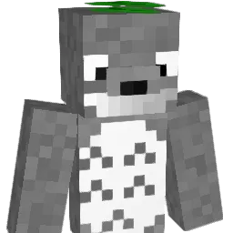 Green4Play Minecraft avatar bust