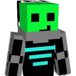GreenBombYT Minecraft avatar bust