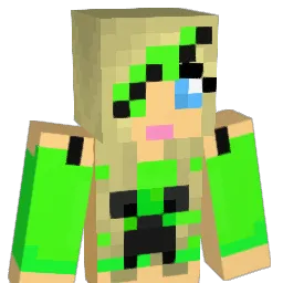 GreenChic358 Minecraft avatar bust