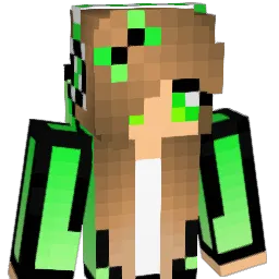 GreenGoddess Minecraft avatar bust