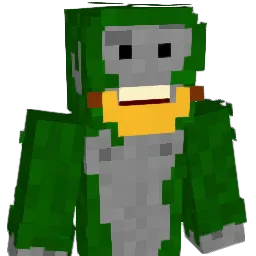 GreenHulkBanana Minecraft avatar bust