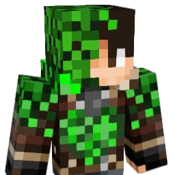 GreenLine Minecraft avatar bust