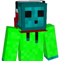 GreenLuki Minecraft avatar bust