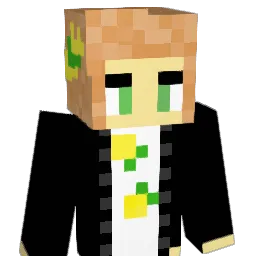 GreenLum Minecraft avatar bust