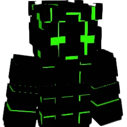 GreenNix Minecraft avatar bust