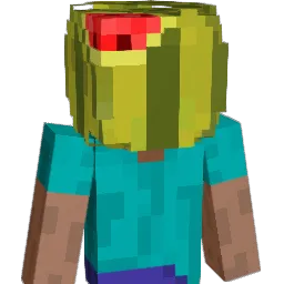 GreenOcean Minecraft avatar bust
