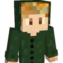 GreenParka Minecraft avatar bust