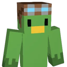 GreenPelican Minecraft avatar bust