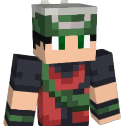 GreenPogger Minecraft avatar bust