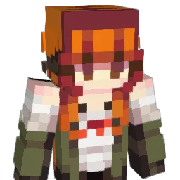 GreenPoke Minecraft avatar bust