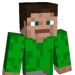 GreenThunder01 Minecraft avatar bust