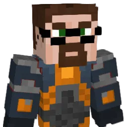 GreenishBlue Minecraft avatar bust
