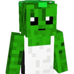 Greenitch Minecraft avatar bust
