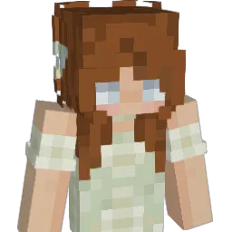 Greenlilyy Minecraft avatar bust