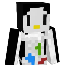 Greenming Minecraft avatar bust