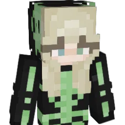 Greenpiggg Minecraft avatar bust