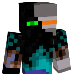Greenskull Minecraft avatar bust