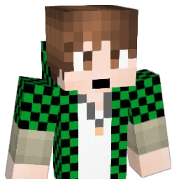 Greenwell Minecraft avatar bust