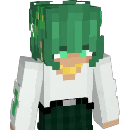GreenyBerry Minecraft avatar bust