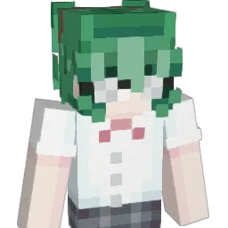 Greenytruly Minecraft avatar bust